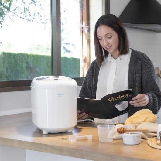 Panifikator Cecotec Bread&Co 1000 Delicious 1 kg 19 Programme LCD Weiß