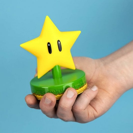 Paladone Icon Lámpara Estrella Super Mario