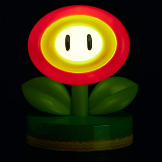 Paladone Icône Lampe Feu Fleur Super Mario
