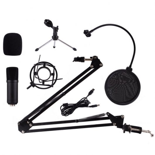 Coolbox Coolcaster Micrófono Condensador Podcasting USB