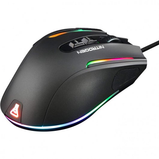 Mouse da gioco G-Lab Kult Nitrogen Neutron 7200 DPI nero