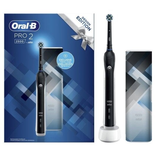 Escova de Dentes Elétrica Oral-B Pro 2 2500 Design Edition Sensor Pressão