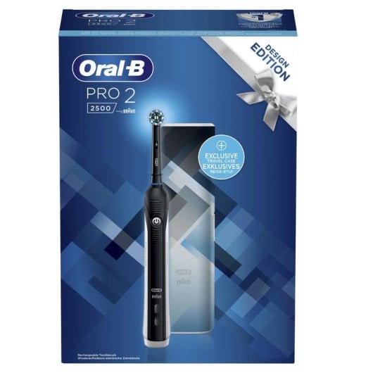 Escova de Dentes Elétrica Oral-B Pro 2 2500 Design Edition Sensor Pressão