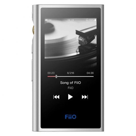 FiiO M9 Reprodutor de Música HiFi Portátil 4GB Prateado