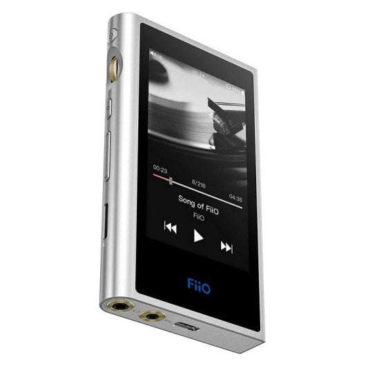 FiiO M9 Reprodutor de Música HiFi Portátil 4GB Prateado