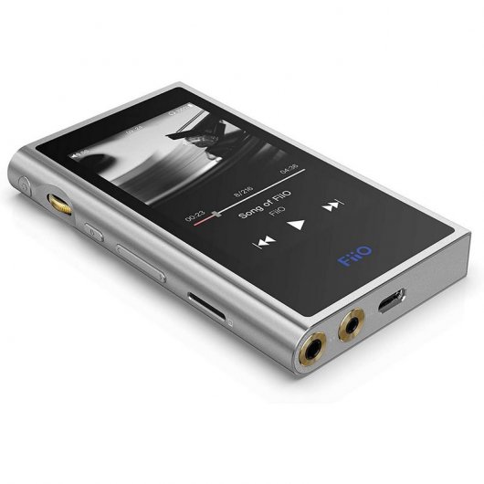 FiiO M9 Reprodutor de Música HiFi Portátil 4GB Prateado