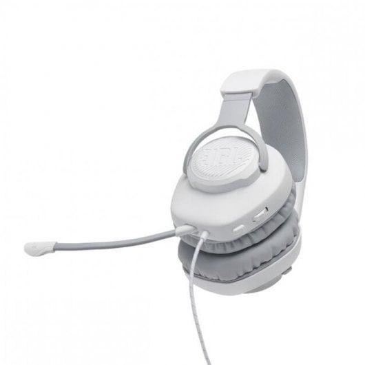 JBL Quantum 100 Headsets Gaming Multiplataforma Brancos