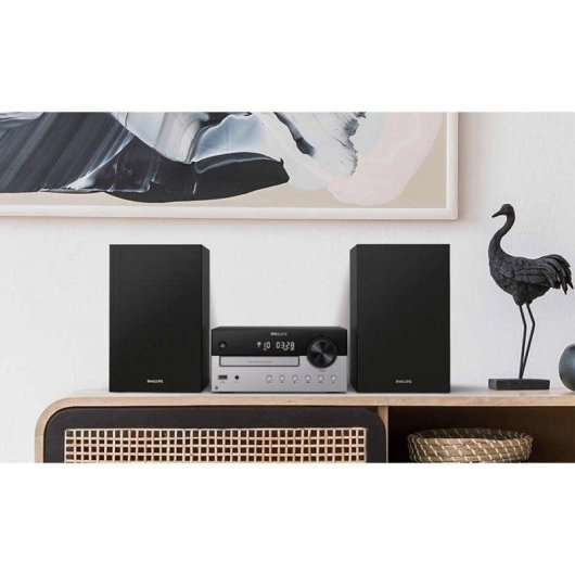 Micro Systeem Philips TAM4205-12 60W RMS Bluetooth USB FM Radio