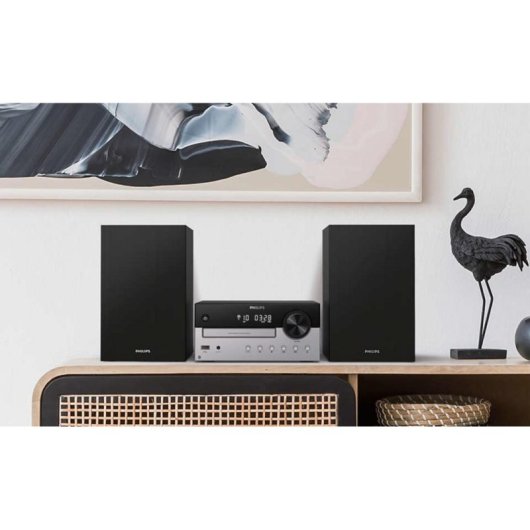 Micro Systeem Philips TAM4205-12 60W RMS Bluetooth USB FM Radio