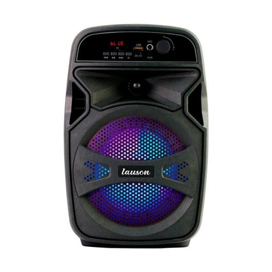 Altoparlante Bluetooth Lauson LLX34 con Karaoke 20W Nero