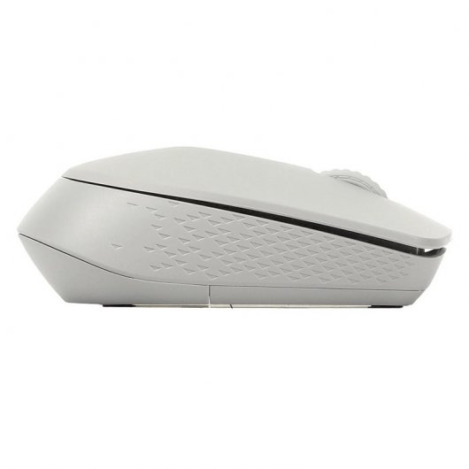 Mouse ottico wireless silenzioso Rapoo M100 1300 DPI grigio chiaro