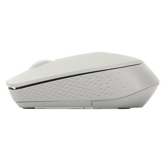 Mouse ottico wireless silenzioso Rapoo M100 1300 DPI grigio chiaro