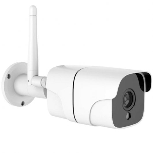 Muvit iO Cámara de Seguridad Wi-Fi 1080P para Exteriores