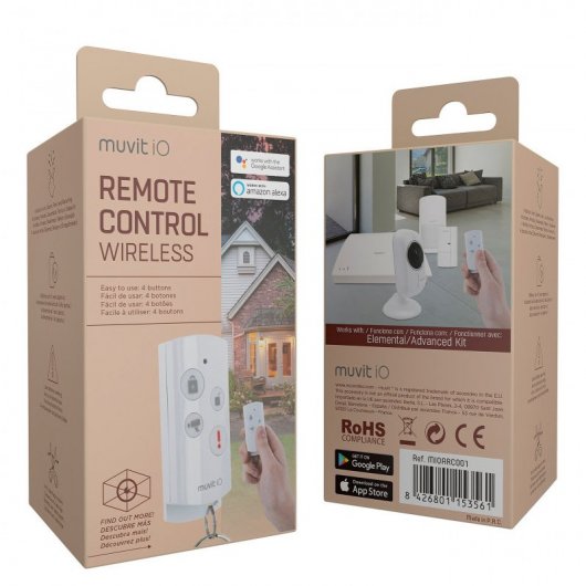 Muvit iO Control Remoto para Sistema de Alarma Muvit iO