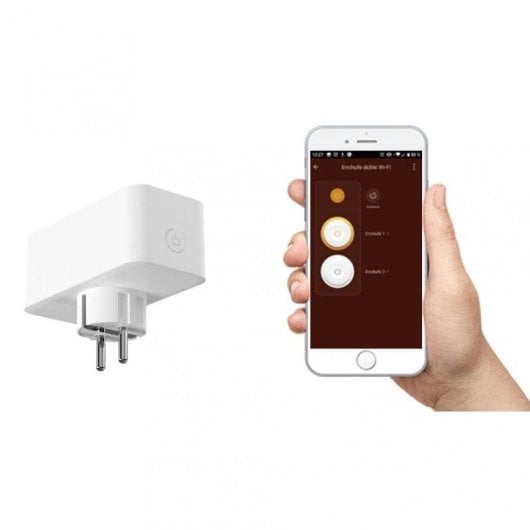 Tomada Inteligente Muvit MIOSMP009 Wi-Fi Controle por voz e Estatísticas de consumo