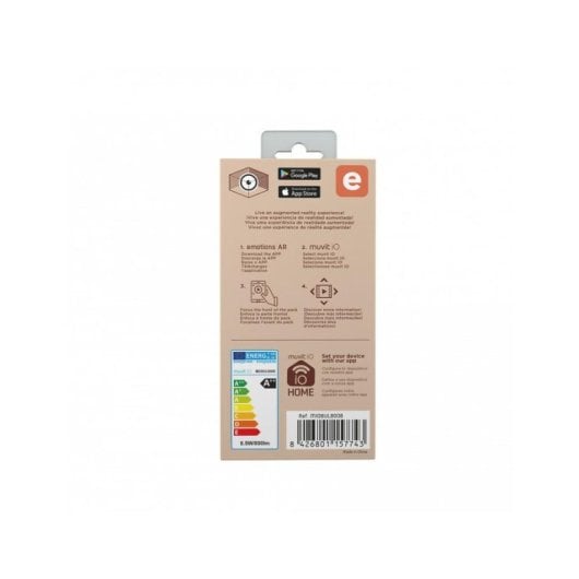Muvit iO A60 Bombilla Inteligente E27 8.5W RGB+Blancos