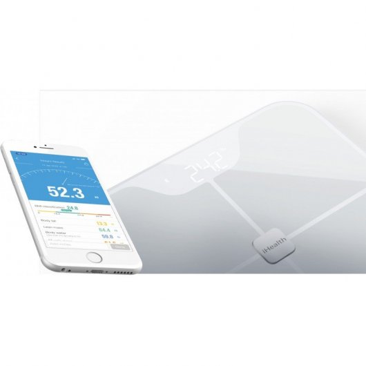 iHealth FIT Báscula Conectada con Análisis Inteligente Corporal
