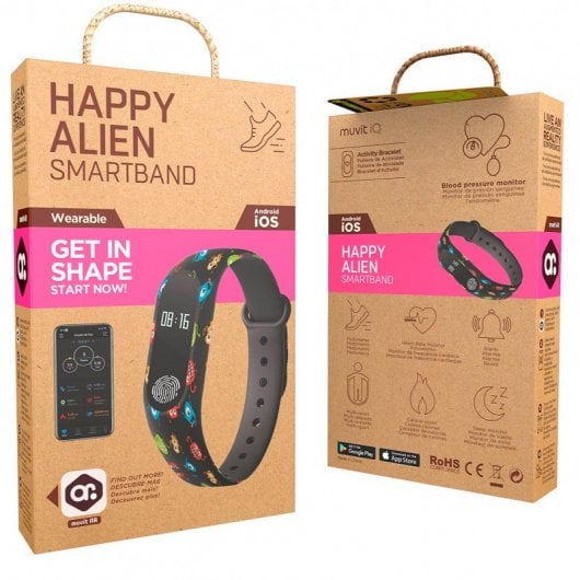 Muvit iO Happy Alien Pulsera de Actividad para Niños