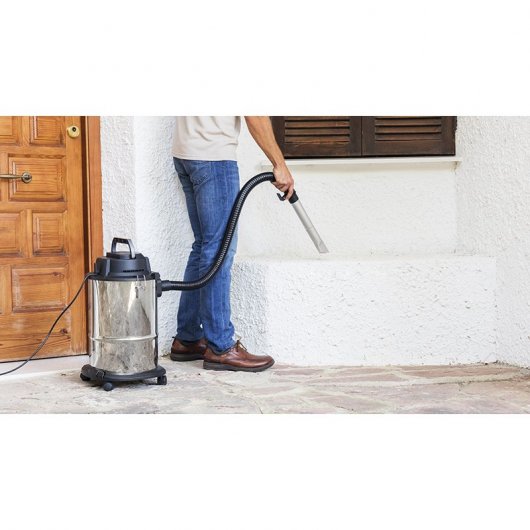 Cecotec Conga PopStar 12200 Ash Steel Aspirador de Cenizas 20L 1200W