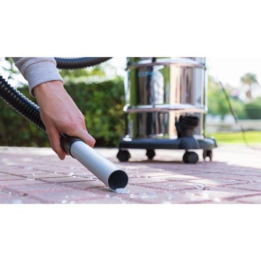 Cecotec Conga PopStar 15300 Ash Steel Aspirador de Cenizas 30L 1500W