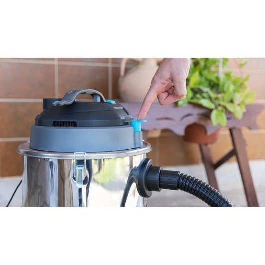 Cecotec Conga PopStar 15300 Ash Steel Aspirador de Cenizas 30L 1500W