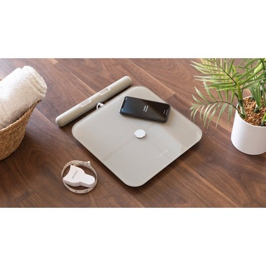 Bilancia pesapersone intelligente Cecotec Surface Precision 10600 Smart Healthy Pro Beige