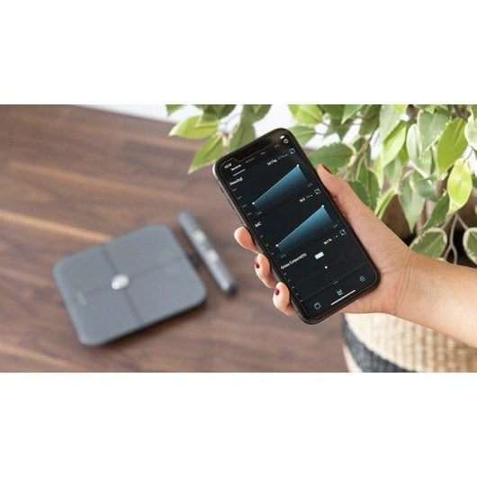 Bilancia intelligente Cecotec Surface Precision 10600 Smart Healthy Pro barra sensori bioimpedenza Bluetooth