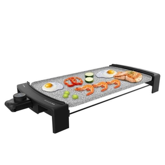 Plancha électrique Cecotec Tasty&Grill 3000 RockWater 2600W Pierre RockStone Thermostat