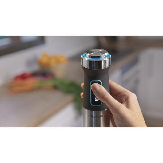 Licuadora Cecotec Power TitanBlack 1500 XL Cream 1500W pé XL titânio varinha