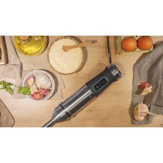 Licuadora Cecotec Power TitanBlack 1500 XL Cream 1500W pé XL titânio varinha