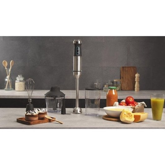 Cecotec Power TitanBlack 1500 XL Cream&Crush Batidora de Mano 1500W