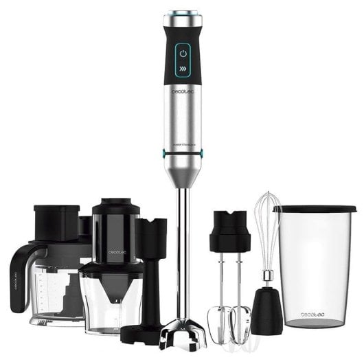 Blender Cecotec Power TitanBlack 1500 XL TotalMix 1500W inox XL accessoires complets