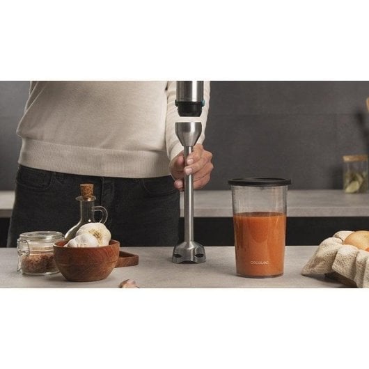 Blender Cecotec Power TitanBlack 1500 XL TotalMix 1500W inox XL accessoires complets