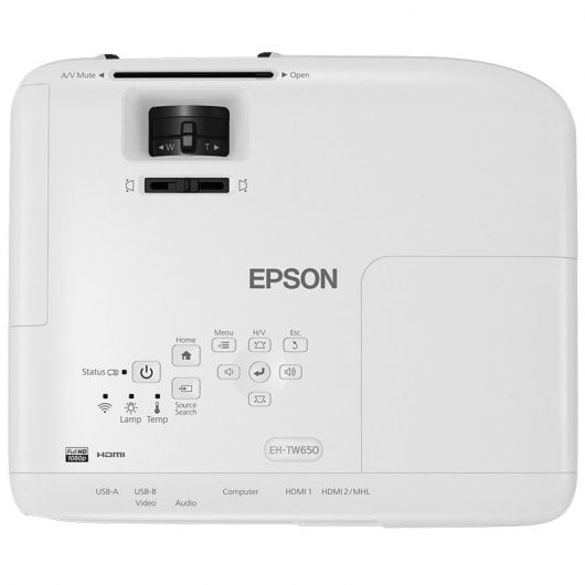 Epson EH-TW610 Proyector ANSI 3LCD FullHD WiFi 3000 Lúmenes