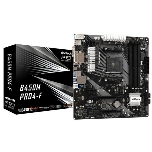 AsRock B450M PRO4-F