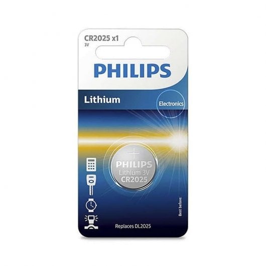 Philips Pilha de Lítio CR2025 3V