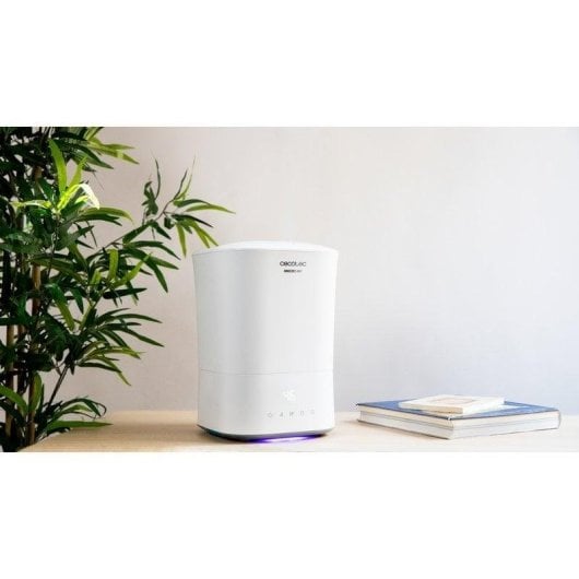 Humidificador Cecotec BreezeCare 3500 Warm 5.5L LED 3 velocidades 110W branco