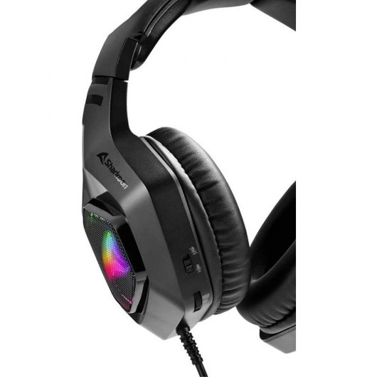 Sharkoon Skiller Rush ER30 Auriculares Gaming Negros