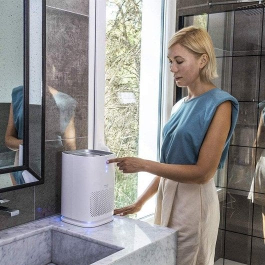 Luftreiniger Cecotec TotalPure 1500 Connected WiFi 100 m³/h 3-fach Filter Weiß