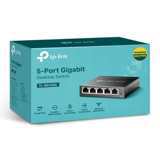 TP-Link TL-SG105S Gigabit Switch 5 Ports 10/100/1000Mbps