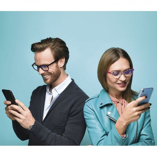 Loring Harvard Filtro Gafas Luz Azul para Ordenador +2.50 Dioptrías