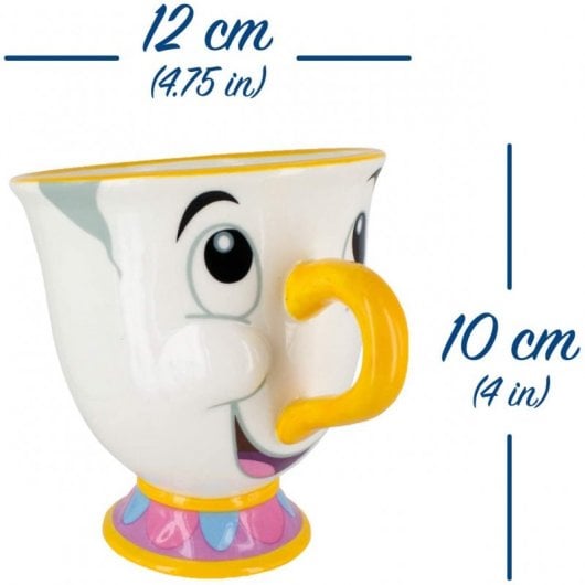 Paladone Taza Cerámica Chip La bella y La Bestia