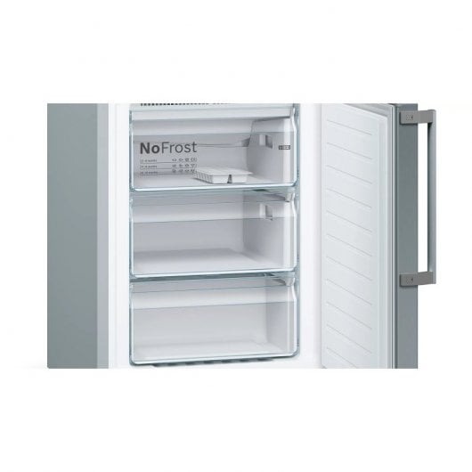 Bosch KGN397LEQ Frigorífico Combi E Acero Mate