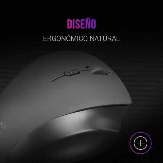 Mouse wireless Mars Gaming MMWERGO 3200 DPI Nero