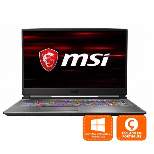 MSI GP75 Leopard 10SEK-027PT Intel Core i7-10750H/16GB/1TB SSD/RTX 2060/17.3'' (PT)