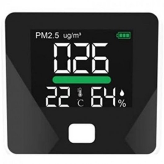 Purline  Airtester Basic Estación Meteorológica Negra