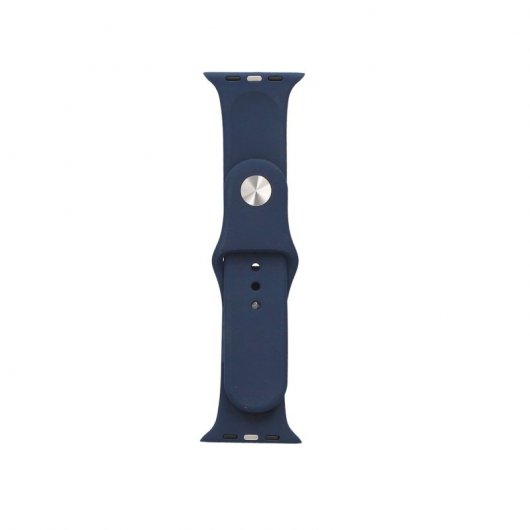 Ksix Correa Silicona Azul para Apple Watch 42/44mm