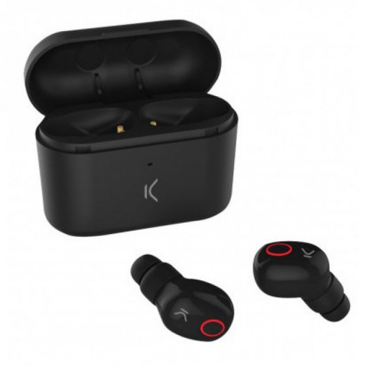 Ksix Free Pods Auriculares Inalámbricos Negros