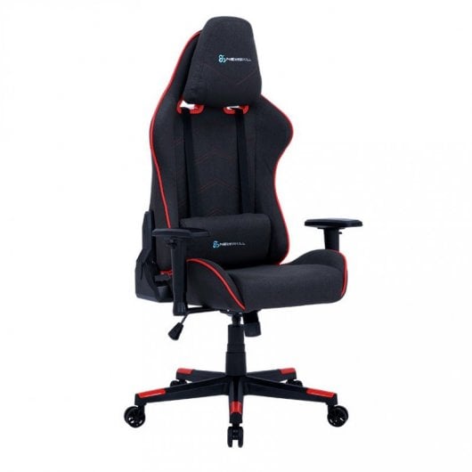 Newskill Kitsune Zephyr Series Silla Gaming acabada en Tela Negro/Rojo