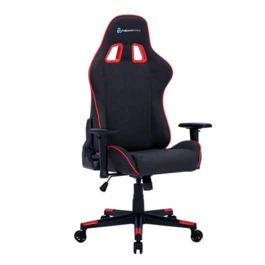 Newskill Kitsune Zephyr Series Silla Gaming acabada en Tela Negro/Rojo
